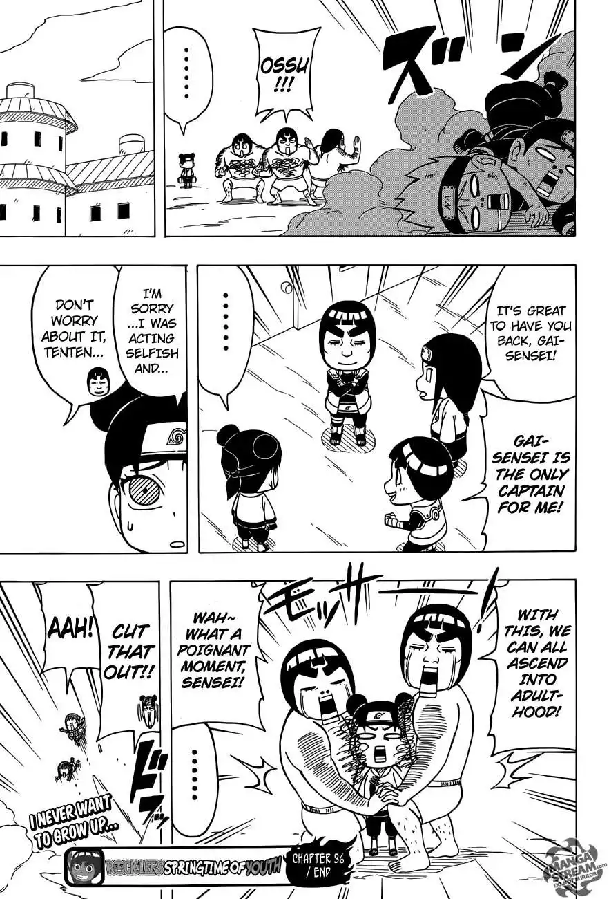 Rock Lee's Springtime of Youth Chapter 36 26